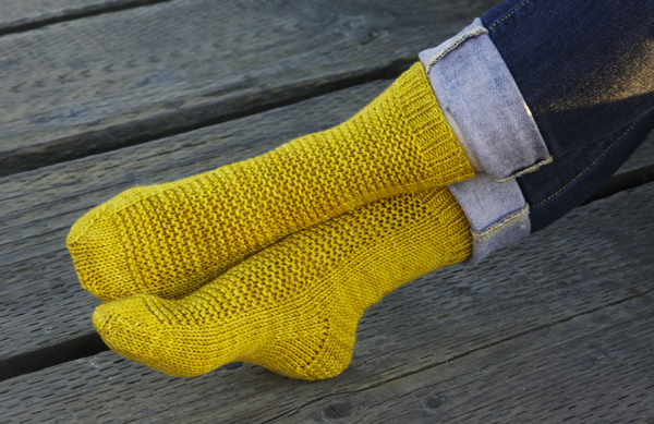 Rye Socks by Tin Can Knits : a free pattern from the Simple Collection