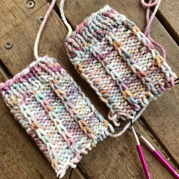 Knit Socks Two-at-a-Time | Magic Loop Method | Vickie Howell Blog
