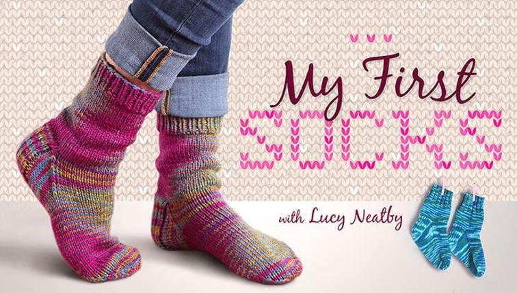 My First Socks Knitting Class | Bluprint