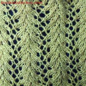 Lace knitting stitches free patterns Shower