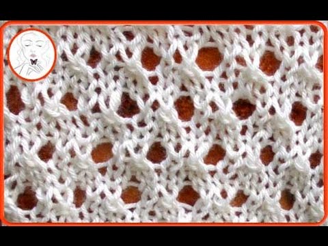 Lace Knitting Patterns- Free Knitting Tutorials - YouTube