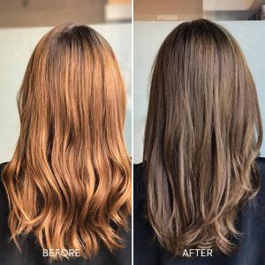 Veneto Light Brown - Cool light brown hair color with smoky undertones