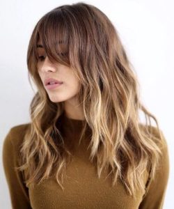 57 Of The Most Beautiful Long Hairstyles with Bangs - Highpe