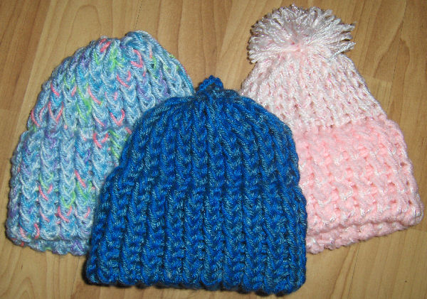 Bev's Loom Knitted Patterns