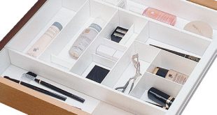 Expand-A-Drawer Vanity Organizer in Cosmetic Drawer Organizers