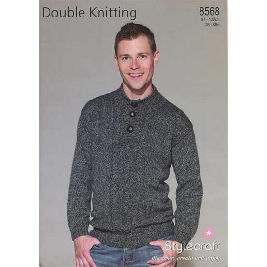 Mens Patterns - Find a huge collection of hand knitting and crochet