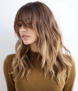 53 Popular Medium Length Hairstyles With Bangs in 2019