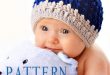 Baby Boy Hat Crochet PATTERN, Baby Beanies Hat, Baby Boy Beanie Hat