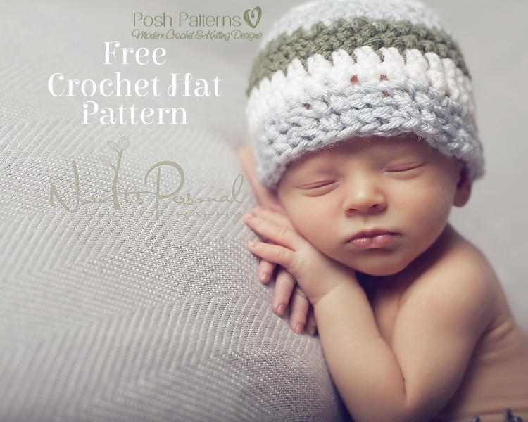 Sweet Crochet Baby Hat | AllFreeCrochet.com