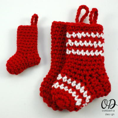 34 Crochet Christmas Stockings | AllFreeCrochet.com