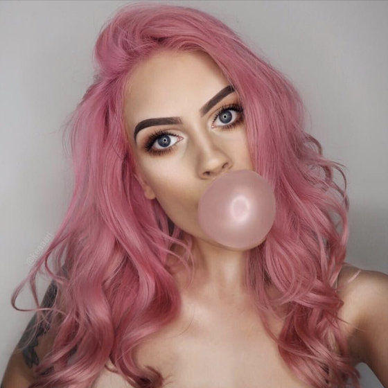 Experiment With Your Hair with Pink hair
Dye