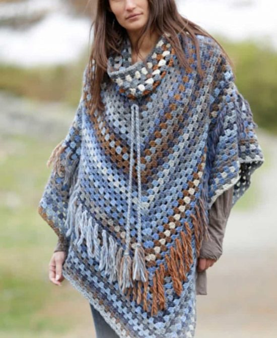 Different variety of poncho crochet
patterns
