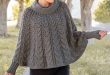 ANNIE'S SIGNATURE DESIGNS: Forevermore Poncho Knit Pattern