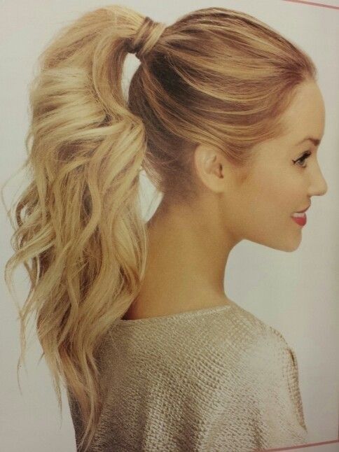 10 Cute Ponytail Ideas: Summer and Fall Hairstyles for Long Hair