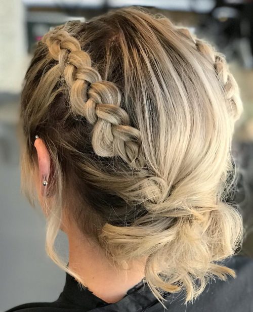 17 Gorgeous Prom Hairstyles for Short Hair for 2019