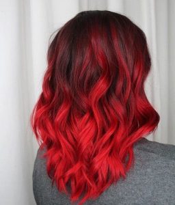 Valentine: Bright Red Vegan Semi-Permanent Hair Dye - Lime Crime