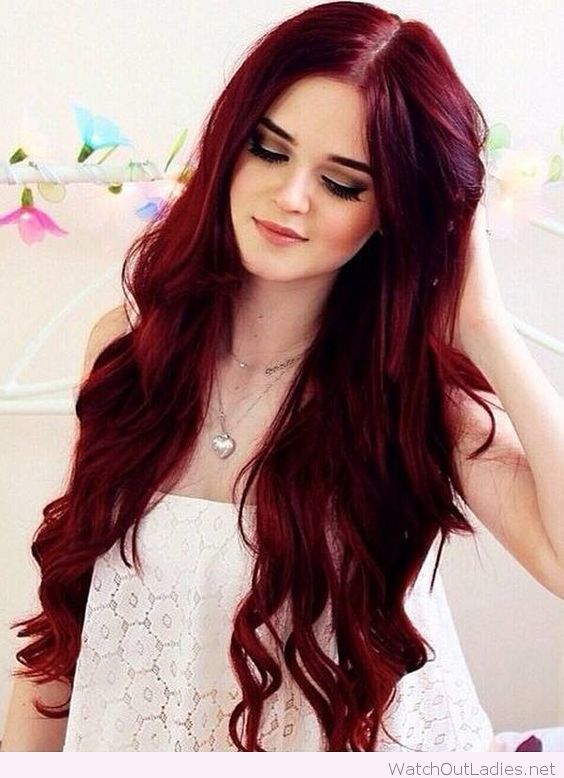 Perfect deep red hair color inspire | hair | Pinterest | Red hair