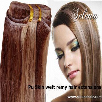 Skin weft remy hair extensions,human hair,PU skin weft,Hand tied