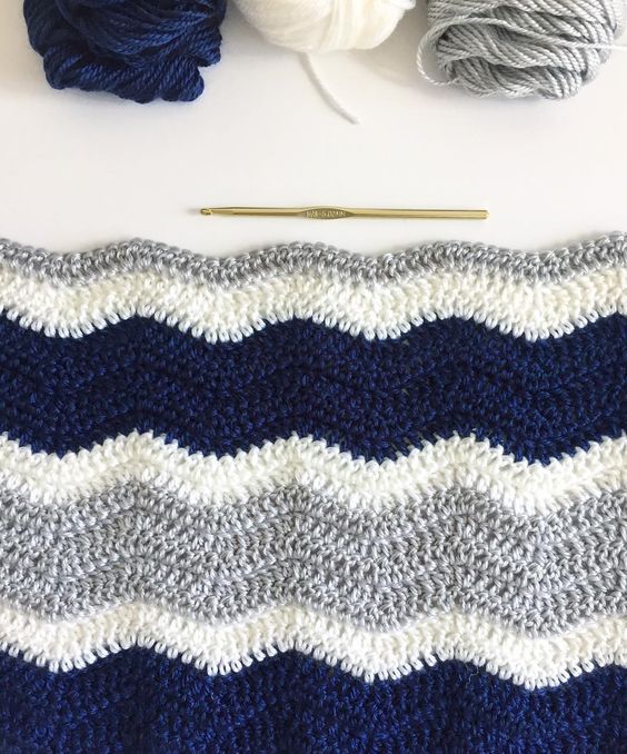 Find Various Ripple Crochet Patterns