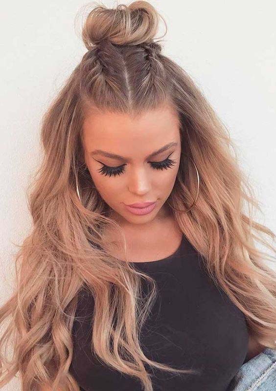 Enthrall your looks at weddings with sexy
hairstyles