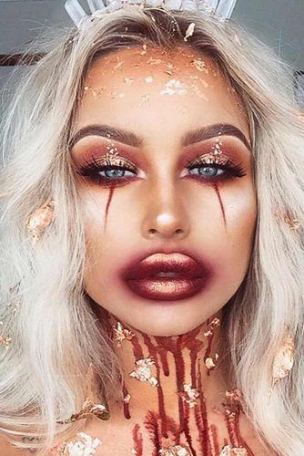 39 Sexy Halloween Makeup Looks That Are Creepy Yet Cute