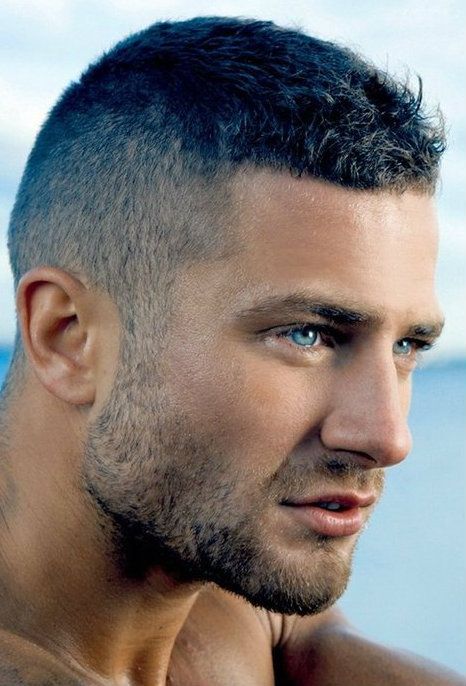 Short haircut for men with thick hair - Caesar hairstyles | Men