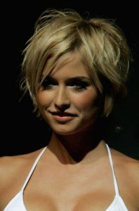 Messy Short Hairstyles for Women