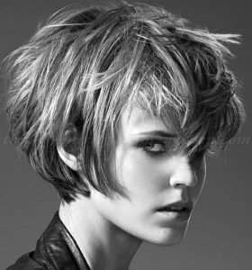 45 Short and Messy Hairstyles for Women's - Short Haircut Z