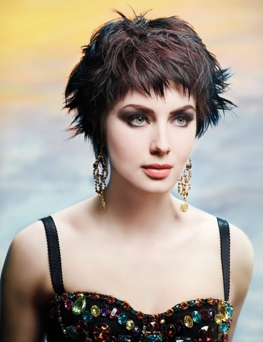 Short Cropped Hairstyle: Messy Haircuts - PoPular Haircuts