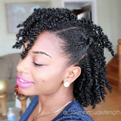 75 Most Inspiring Natural Hairstyles for Short Hair in 2019