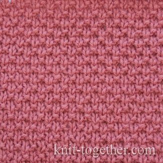 Knit Together | Simple Stitch Pattern 2 with needles, knitting