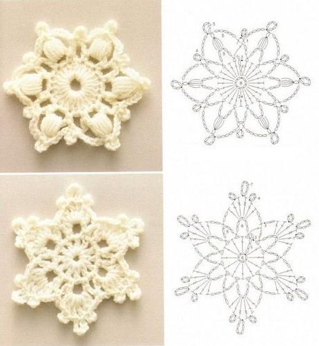 Lovely Snowflake Crochet Patterns