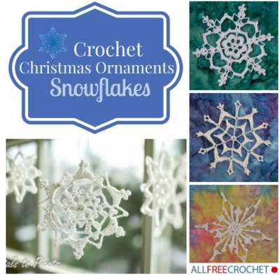 31 Crochet Snowflake Ornaments | AllFreeCrochet.com