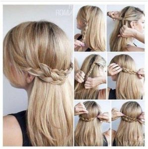 9 Homecoming hair ideas for straight hair on We Heart It