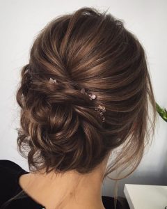 Top 10 Messy Updo Hairstyles u2014 the bohemian wedding