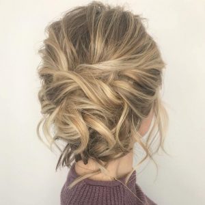 60 Easy Updo Hairstyles for Medium Length Hair in 2019