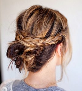 40 Quick And Easy Updos For Medium Hair