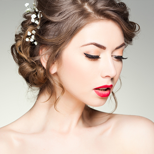 Wedding Bridesmaid Hair and Makeup | Images