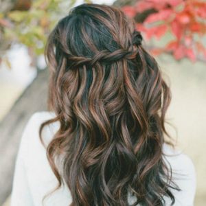 The 10 Best Half-Up, Half-Down Wedding Hairstyles | StyleCaster