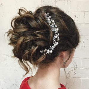 40 Chic Wedding Hair Updos for Elegant Brides