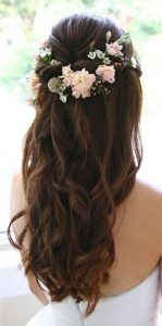 20 Amazing Half Up Half Down Wedding Hairstyle Ideas | Wedding