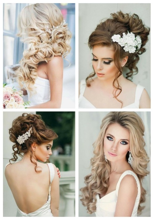 Breathtaking Wedding Hairstyles With Curls | HappyWedd.com