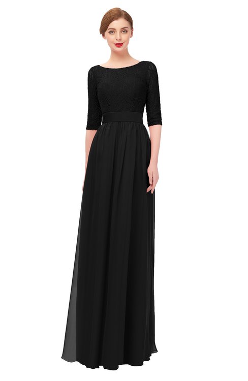 Black Bridesmaid Dresses & Black Gowns - ColorsBridesma